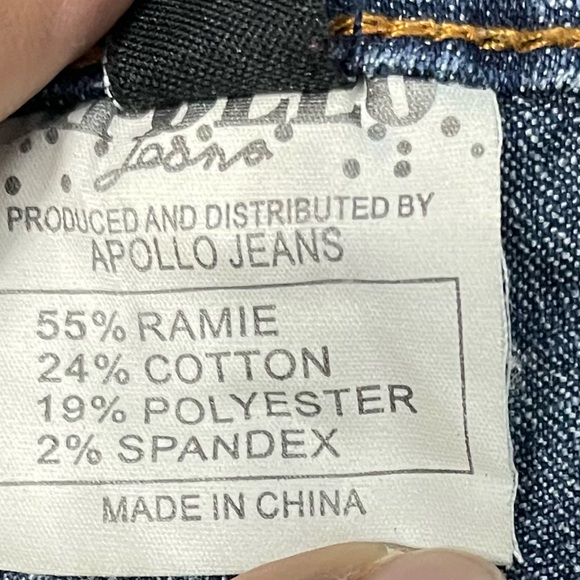 Women’s Design Back Denim Capri Pants      Size 15/16 - Picture 7 of 8